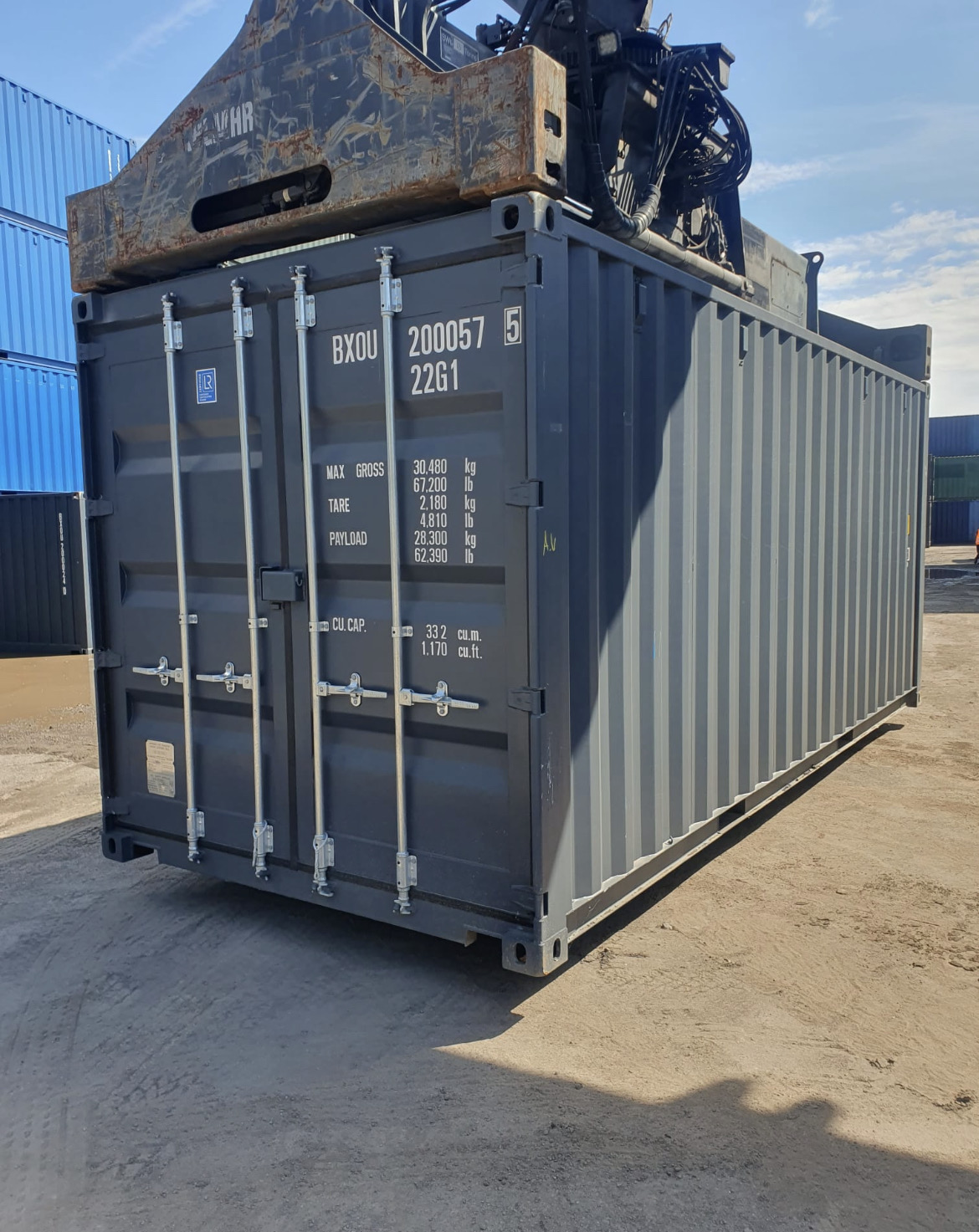 Seecontainer in 20 Fuß Länge